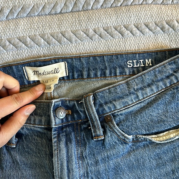 Men’s Madewell Slim Jeans in Maxdale Wash - 32x32 - Picture 6 of 8